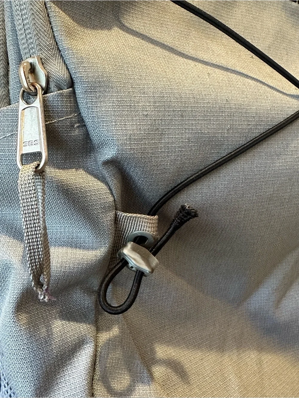 The North Face Backpack Jester Campus Gray with Bungee Detail